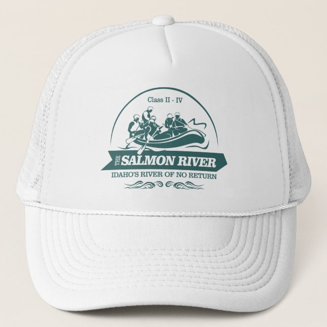 Salmon River (rafting2) Trucker Hat (Front)