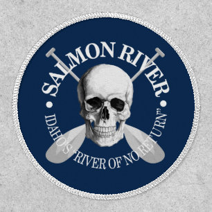 Salmon River (skull) Patch
