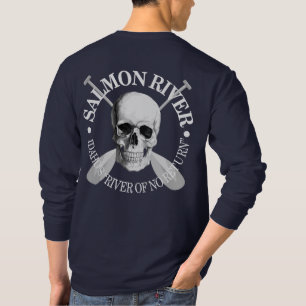 Salmon River (skull) T-Shirt