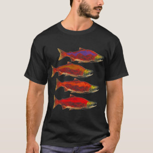 Salmon School T-Shirt