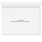 "Salmon Spotting" Black Bear Gifts (Inside Horizontal (Bottom))