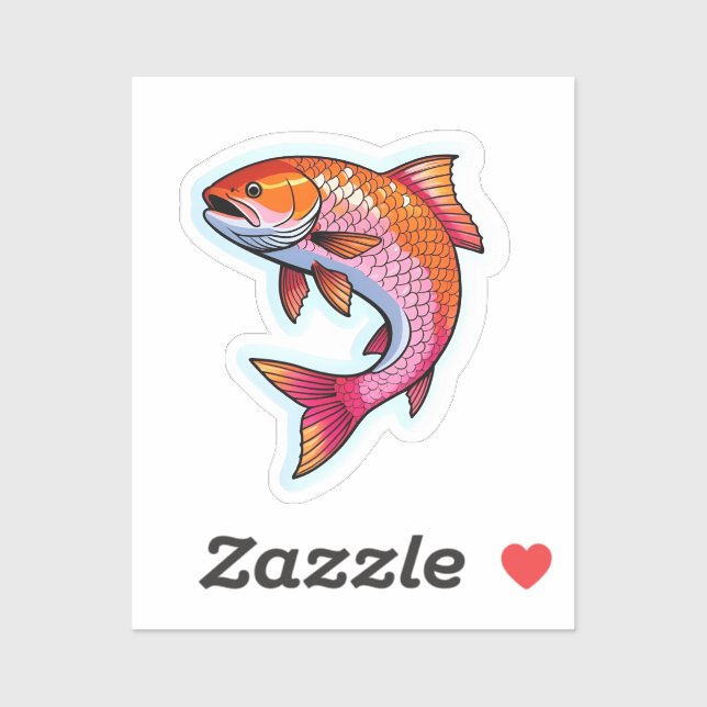 Salmon  sticker (Sheet)