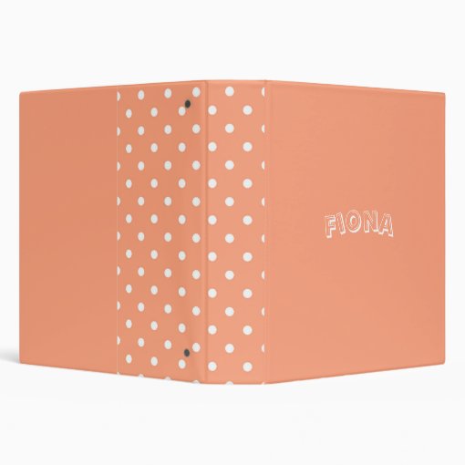 Salmon Sunset Personalized Binder Zazzle