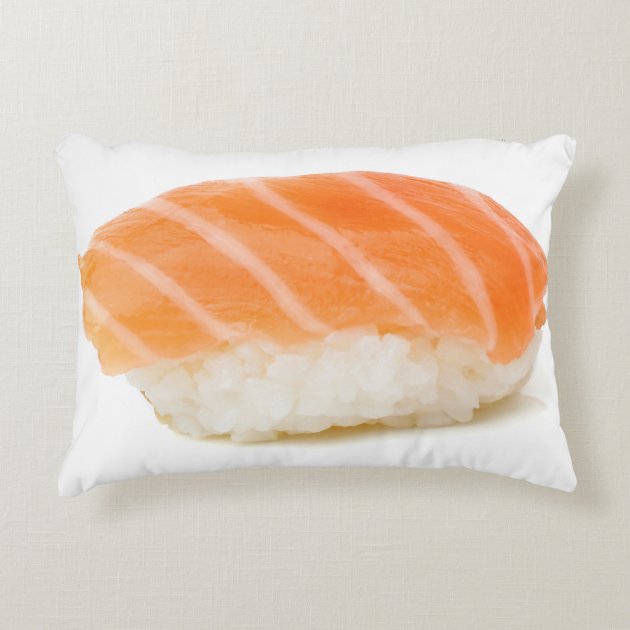 Salmon shop sushi pillow