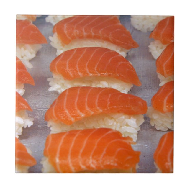 Salmon Sushi - Sashimi Tile (Front)