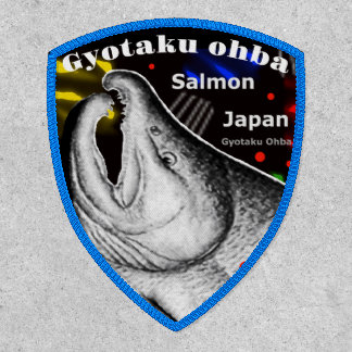 Salmon Thank you to all life. Wappen Patch