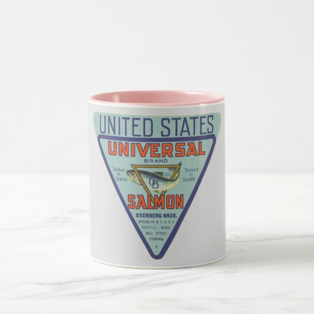 Salmon, the other pink meat mug (Center)