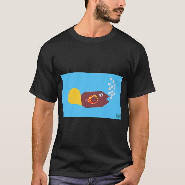 Salmon traffic alert T-Shirt (Front)