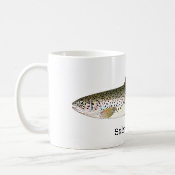 Salmon Trout Fish Coffee Mug by fishshop at Zazzle