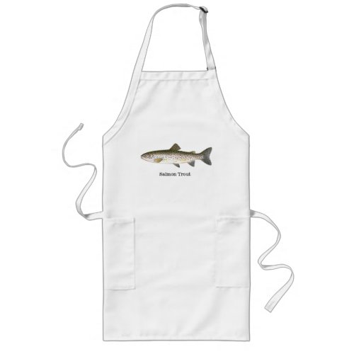 Salmon Trout Fish Long Apron