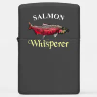 Salmon Whisperer Dark Zippo Lighter