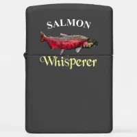 Rainbow Trout Fishing Monogram and Name Zippo Lighter