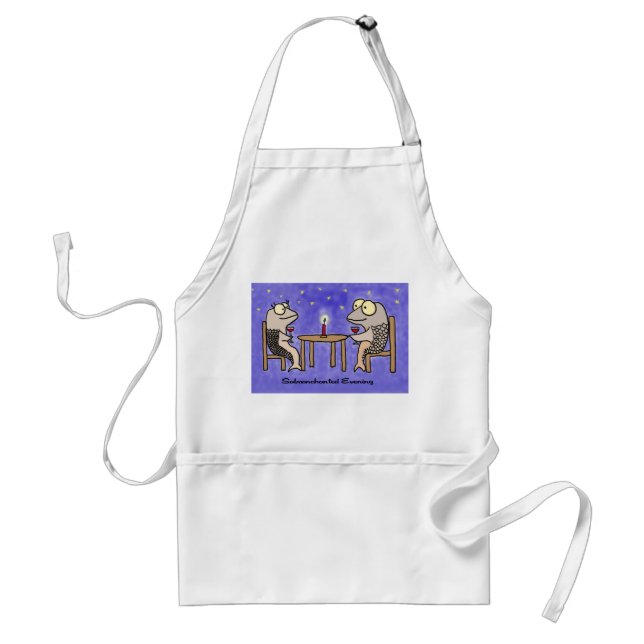 Salmonchanted Evening Apron (Front)