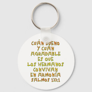 Salmos 133:1 keychain
