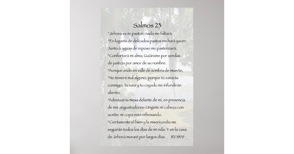 Salmo 23 - Pastor - Posters and Art Prints