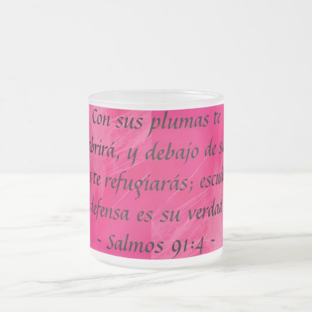 Salmos 91:4 mug (Center)