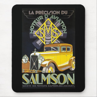 Salmson Autombiles - Moteur D' Aviation Mouse Pad