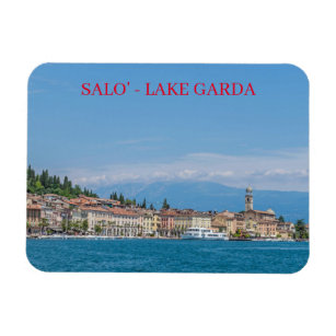 Souvenir Fridge Magnet Lake Garda Italy