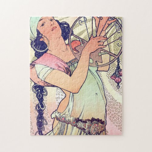 Salome Alphonse Mucha Jigsaw Puzzle