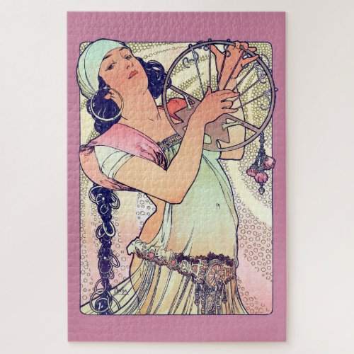 Salome Alphonse Mucha Jigsaw Puzzle