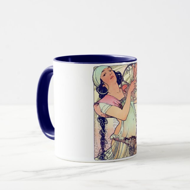 Salome, Alphonse Mucha Mug (Front Left)