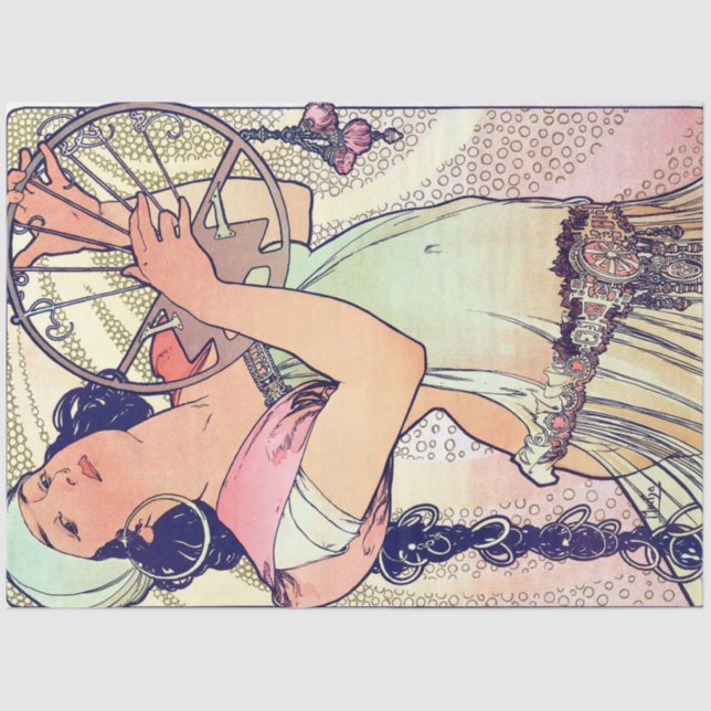 Salome, Alphonse Mucha Tissue Paper (Front)