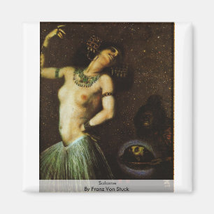 Salome By Franz Von Stuck Magnet