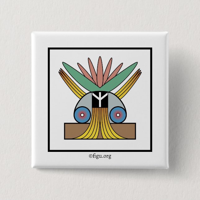 Salome Peace Symbol BUTTON (Front)