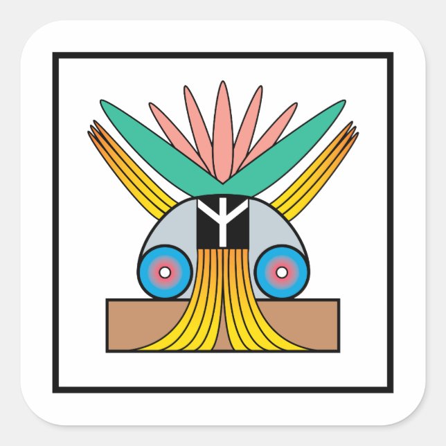 Salome Peace Symbol Sticker (Front)