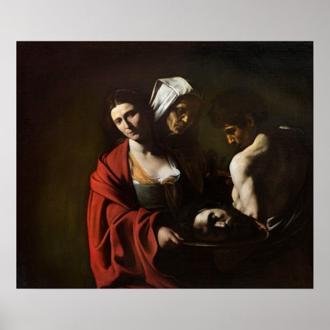 Salome with the Head of John the Baptist Poster (Front)