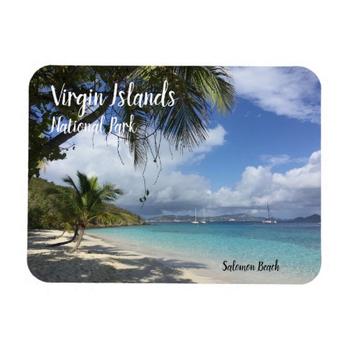 Salomon Beach St Thomas Island Virgin Islands Magnet