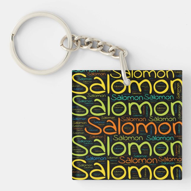 Salomon Keychain (Front)