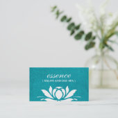 Salon and Day Spa Business Cards (Standing Front)