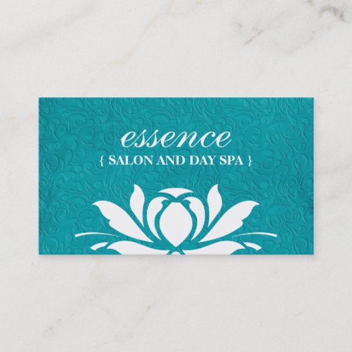 Customizable Salon and Day Spa Business Cards