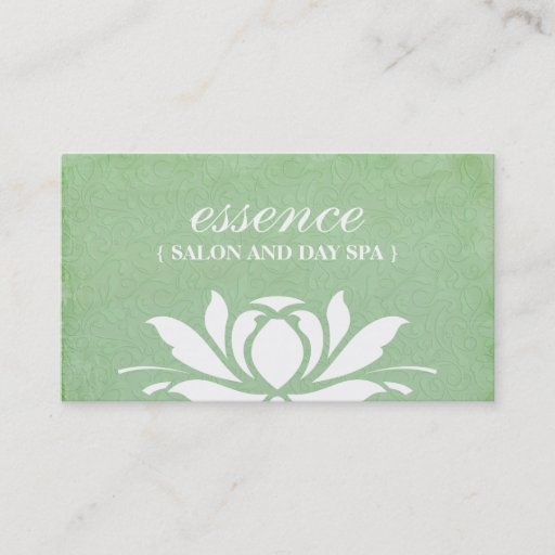 Customizable Salon and Day Spa Business Cards