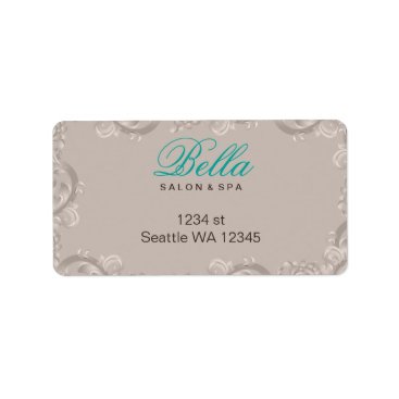salon and spa Address Labels