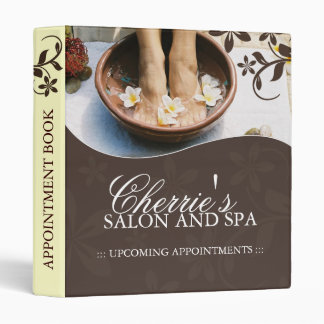 Salon and Spa Appointment Book Binder