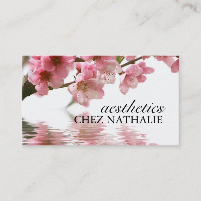 Salon and Spa Business Card (Front)