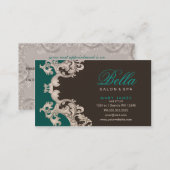 salon and spa business card appointment card (Front/Back)
