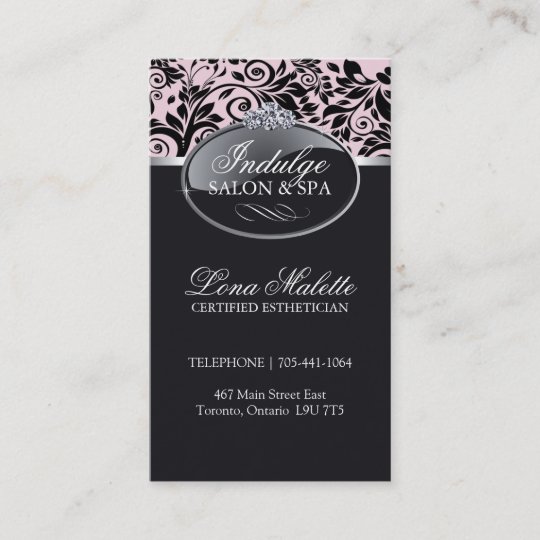 Salon and Spa Business Cards | Zazzle.com