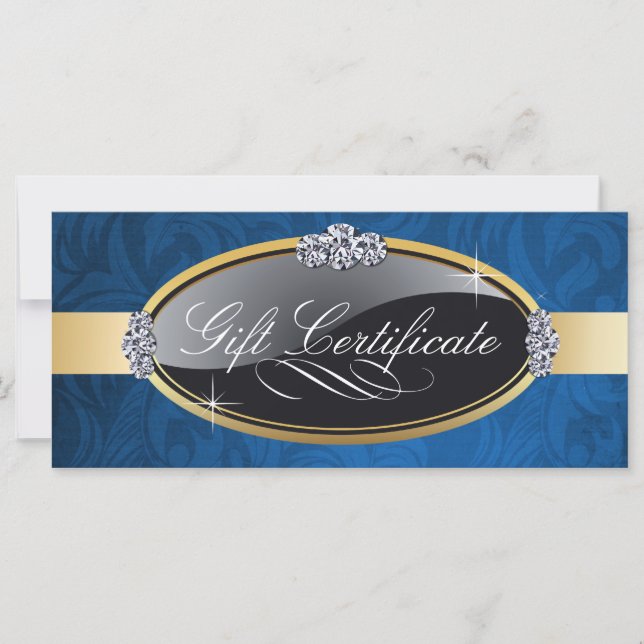 SALON AND SPA GIFT CERTIFICATE (Front)