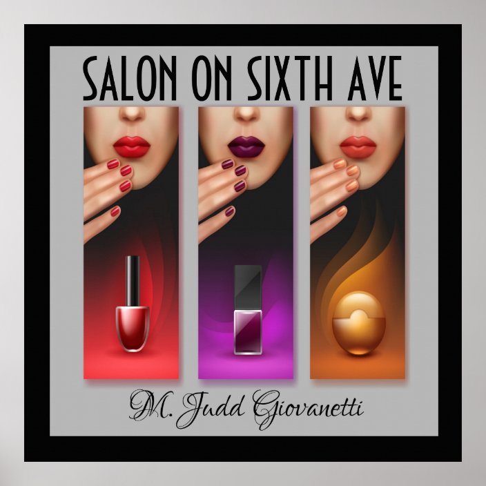 Salon Art Poster