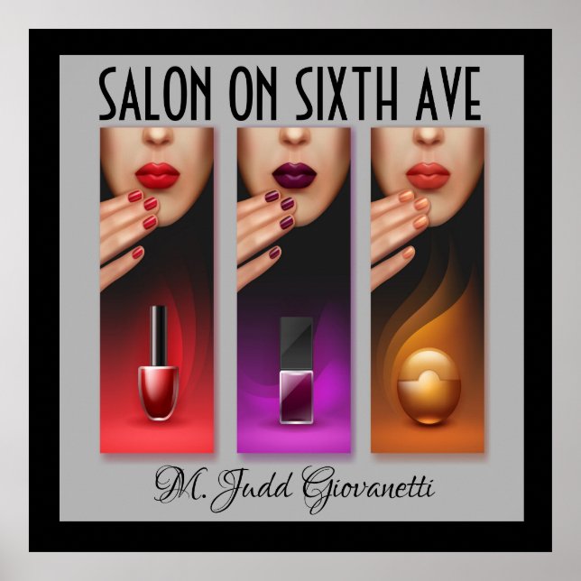 Salon Art Poster (Front)