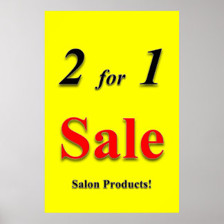 Salon Barbershop Posters 2 for 1 Sale Products