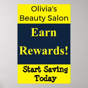 Salon Barbershop Posters Earn Rewards