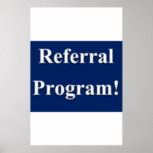 Salon Barbershop Posters Referral Program