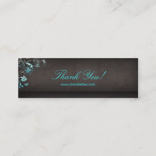 Customizable Salon Bookmark Spa Butterfly Floral Business Card Templates