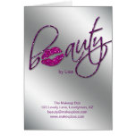 Salon Brochure Beauty Makeup Artist Cosmetologist at Zazzle