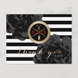 Salon Building Solution Business Thank You Postcard