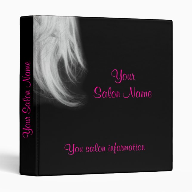 Salon Business Binder (Front/Spine)